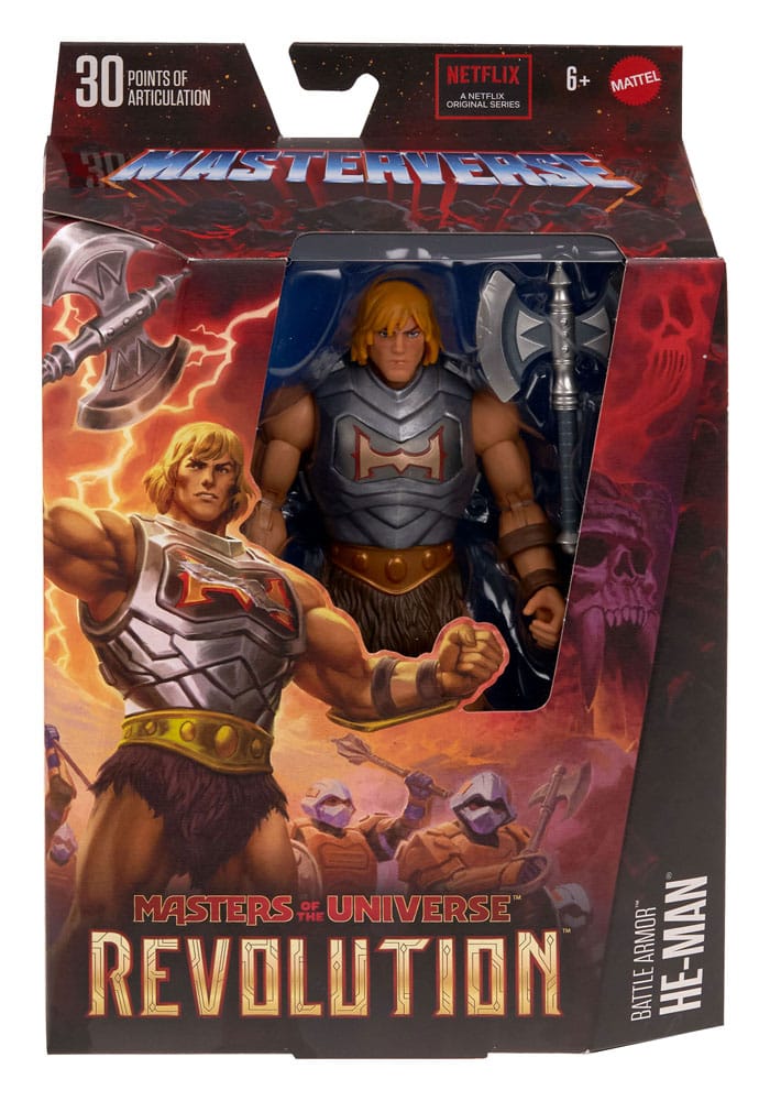 Masters of the Universe: Revolution Masterverse Actionfigur Battle Armor He-Man 18 cm Image 3