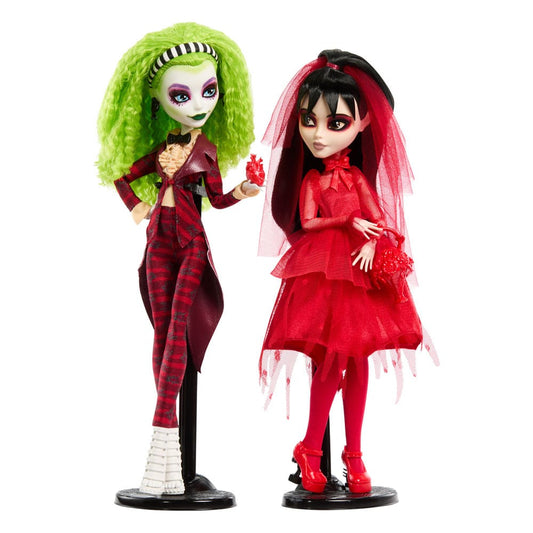 Beetlejuice Beetlejuice Monster High Skullector Puppen 2er-Pack Betelgeuse & Lydia 25 cm Image 1