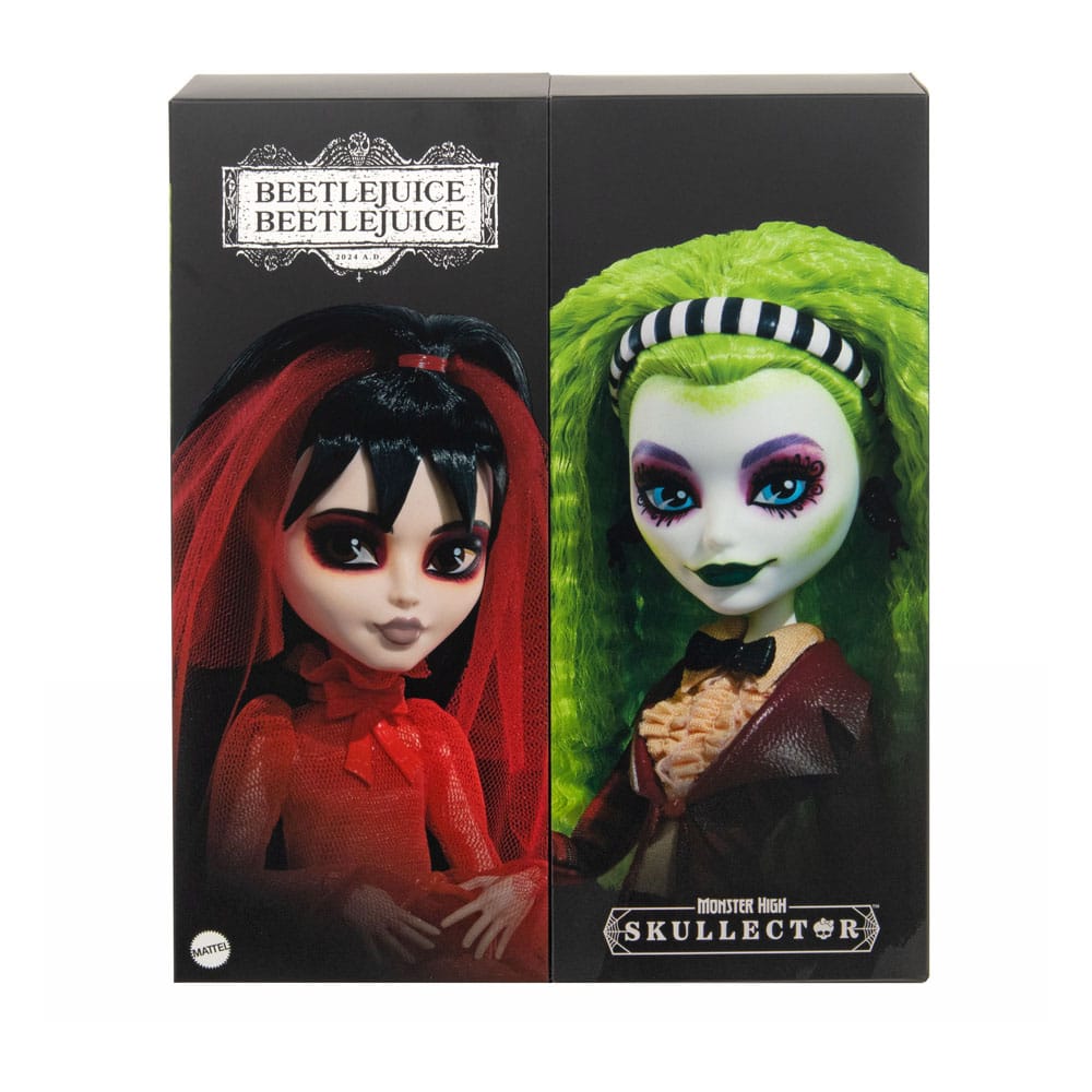 Beetlejuice Beetlejuice Monster High Skullector Puppen 2er-Pack Betelgeuse & Lydia 25 cm Image 2