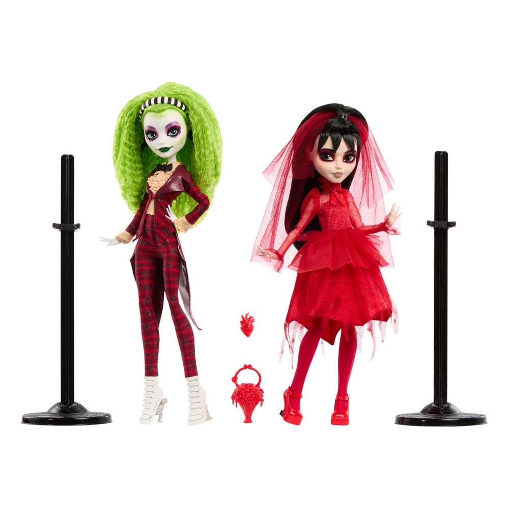 Beetlejuice Beetlejuice Monster High Skullector Puppen 2er-Pack Betelgeuse & Lydia 25 cm Image 6