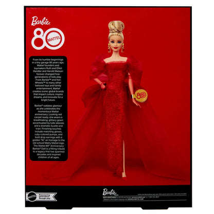 Barbie Signature Puppe 80th Anniversary Blonde Image 3