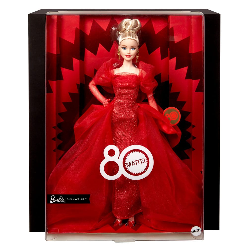Barbie Signature Puppe 80th Anniversary Blonde Image 4