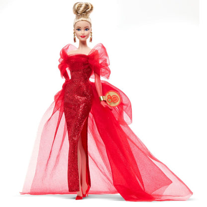 Barbie Signature Puppe 80th Anniversary Blonde Image 6