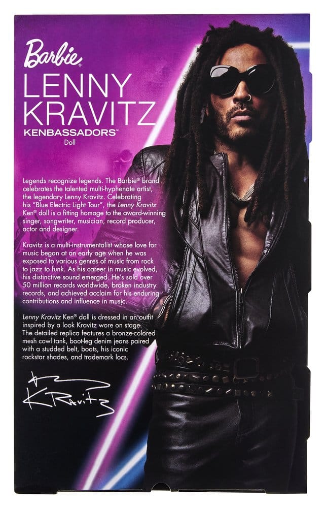Barbie Signature Puppe Kenbassadors: Lenny Kravitz Image 5