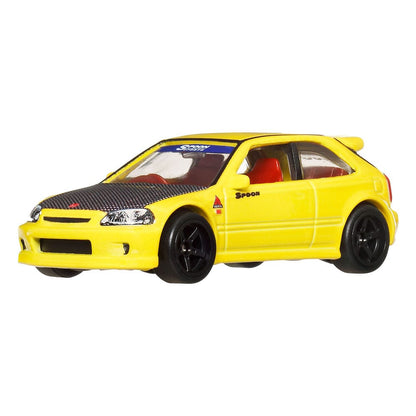 Hot Wheels Premium Car Culture Diecast Modellautos 2er-Pack 1/64 '99 Honda Civic Type R (EK9) & Honda Civic Type R Image 2