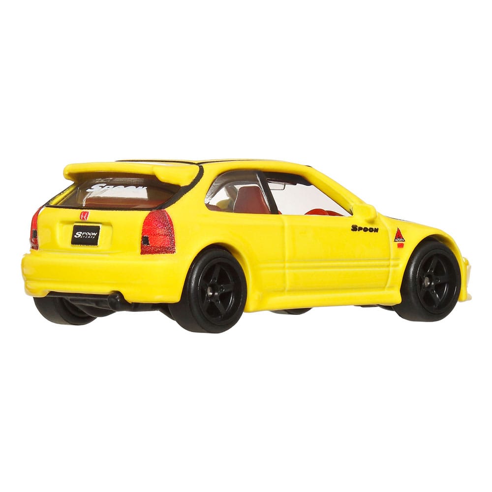 Hot Wheels Premium Car Culture Diecast Modellautos 2er-Pack 1/64 '99 Honda Civic Type R (EK9) & Honda Civic Type R Image 7