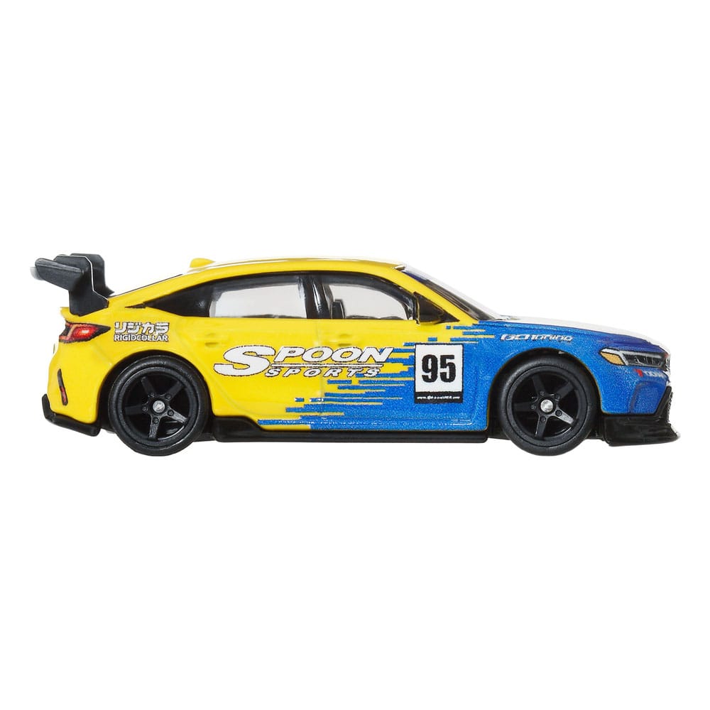 Hot Wheels Premium Car Culture Diecast Modellautos 2er-Pack 1/64 '99 Honda Civic Type R (EK9) & Honda Civic Type R Image 13
