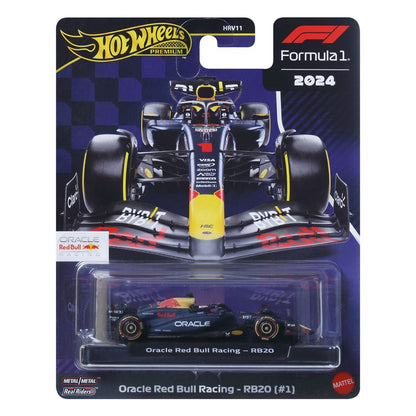 Formel 1 Hot Wheels Premium Diecast Modellauto 1/64 Oracle Red Bull Racing RB20 (#1) (Max Verstappen 2024) Image 4