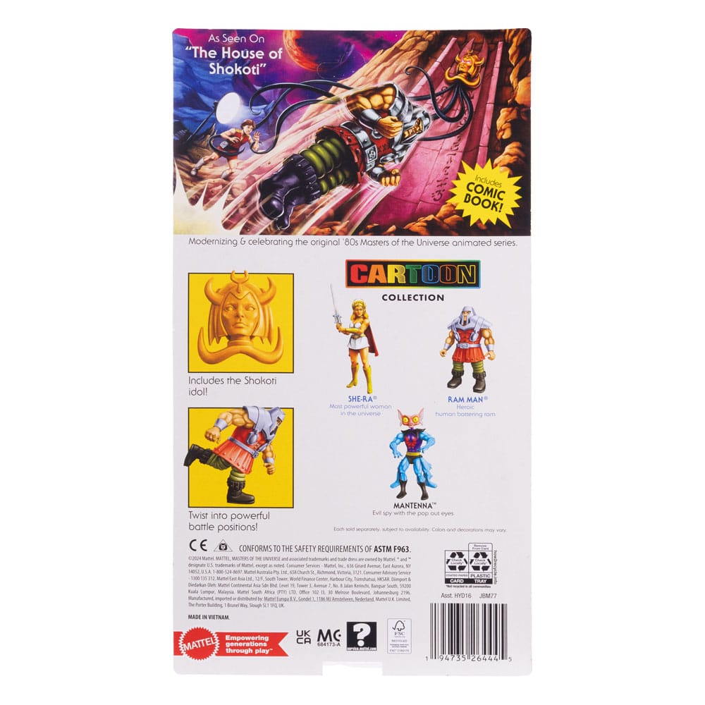 Masters of the Universe Origins Actionfigur Ram Man 14 cm Image 4