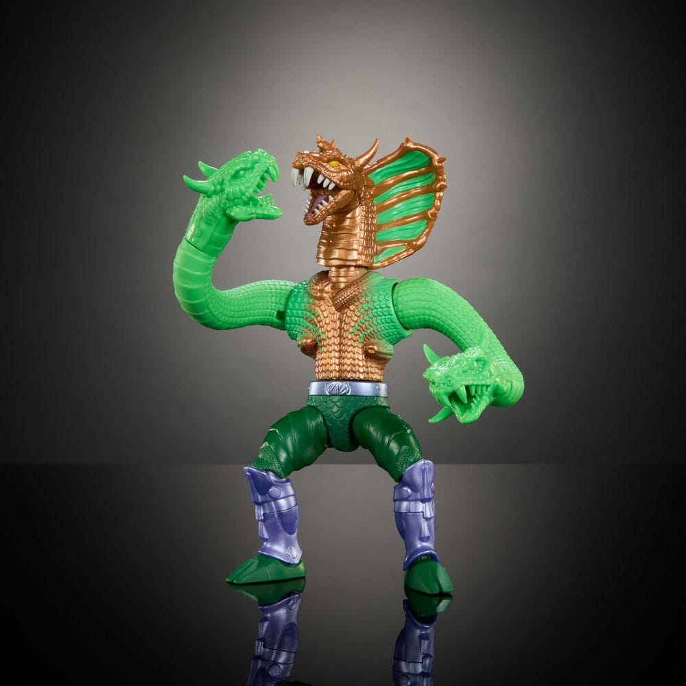 MOTU x TMNT: Turtles of Grayskull Deluxe Actionfigur King Hiss 14 cm Image 4