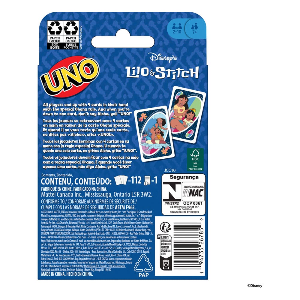 Lilo & Stitch Kartenspiel UNO Image 8