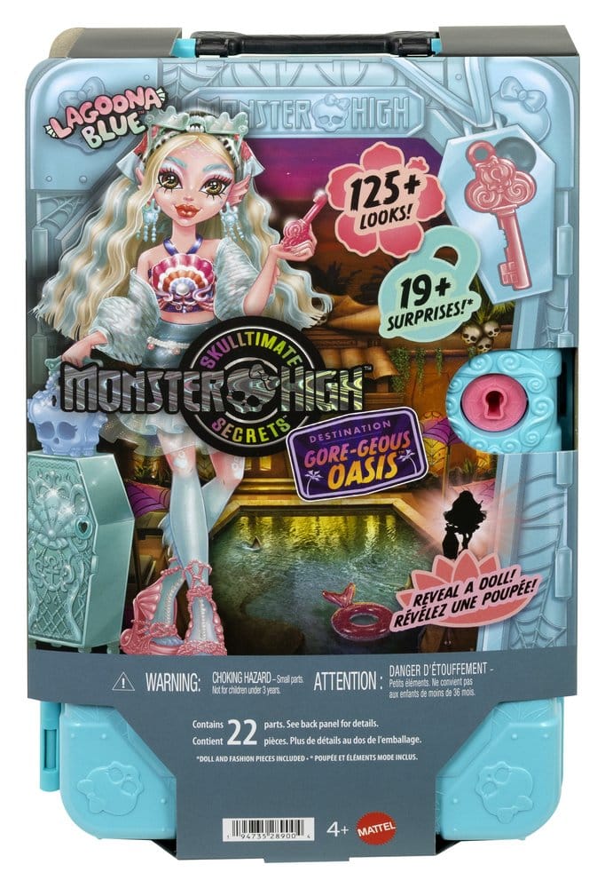 Monster High Skulltimate Secrets Puppe Destination: Gore-geous Oasis - Lagoona Blue Image 5