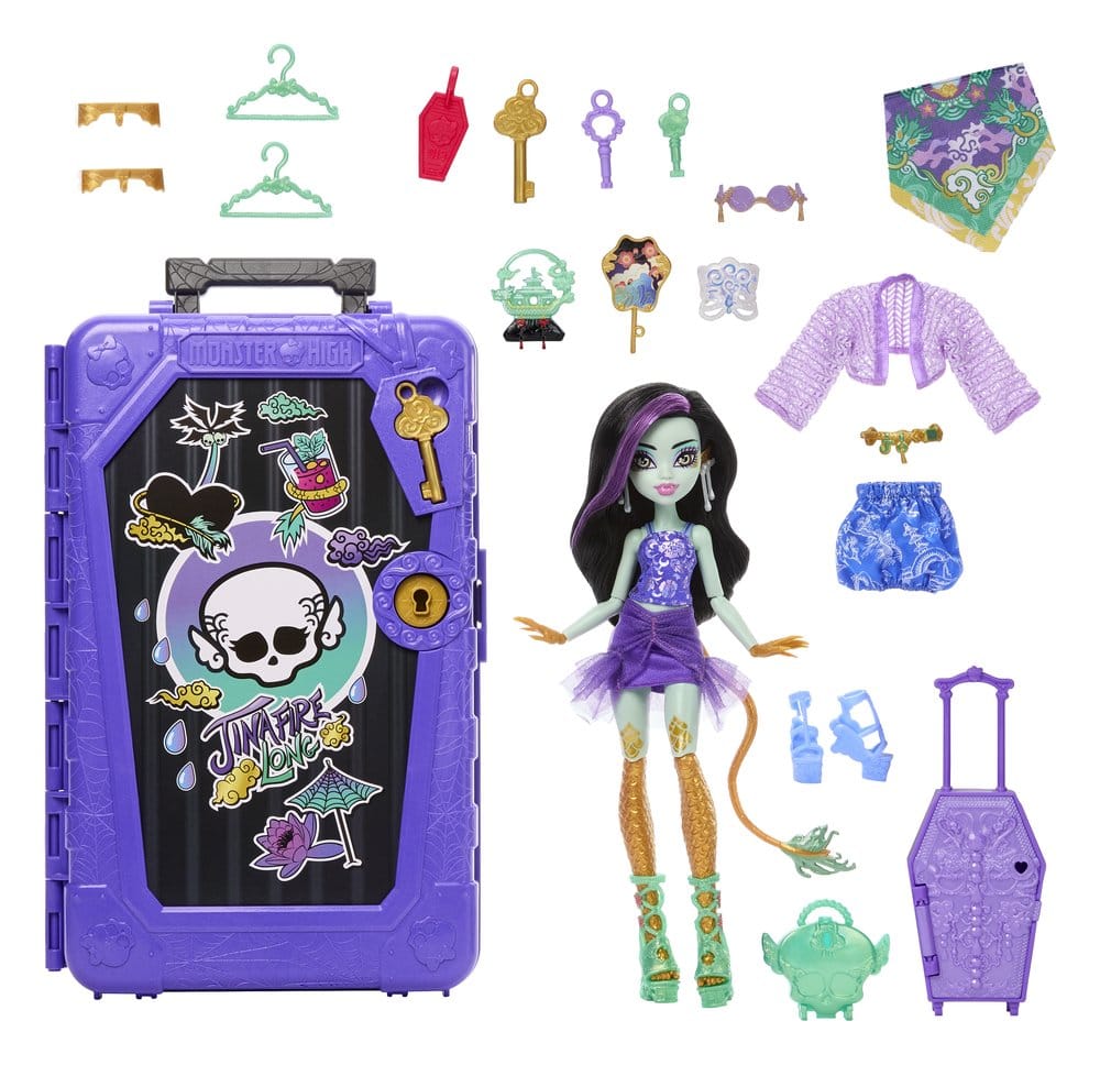 Monster High Skulltimate Secrets Puppe Destination: Gore-geous Oasis - Jinafire Long Image 3