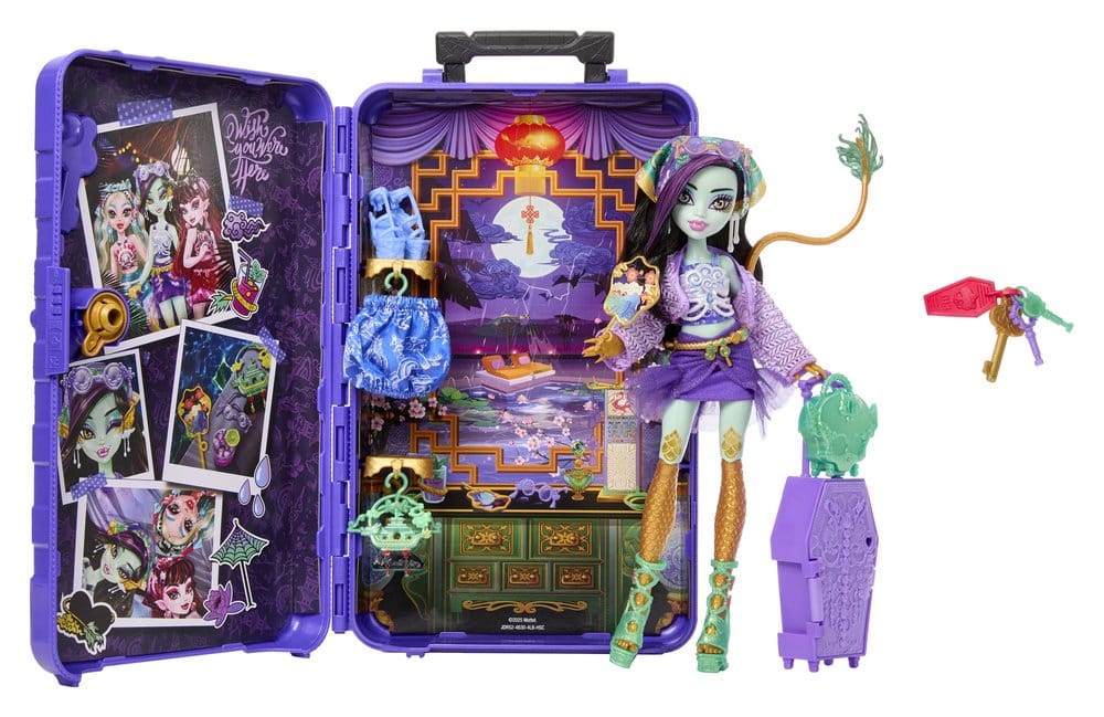 Monster High Skulltimate Secrets Puppe Destination: Gore-geous Oasis - Jinafire Long Image 5