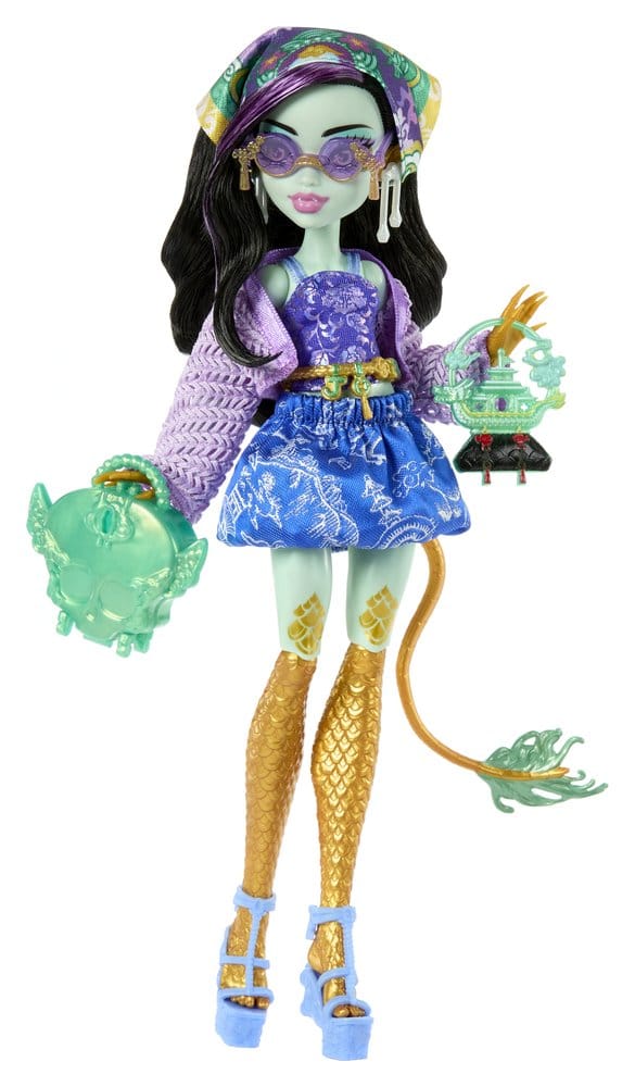 Monster High Skulltimate Secrets Puppe Destination: Gore-geous Oasis - Jinafire Long Image 10