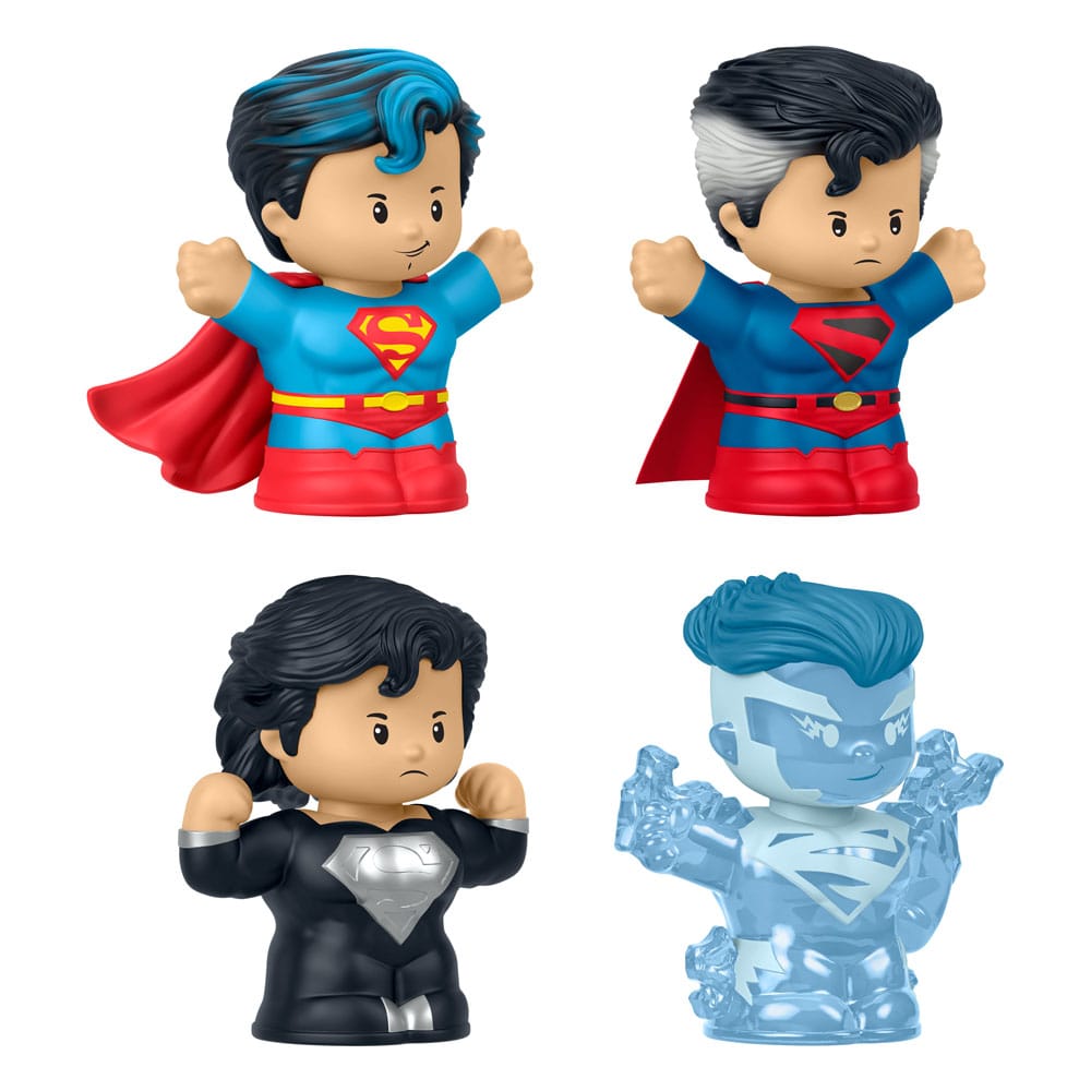 DC Comics Little People Collector Minifiguren 4er-Pack Superman: Through the Ages 7 cm Image 6