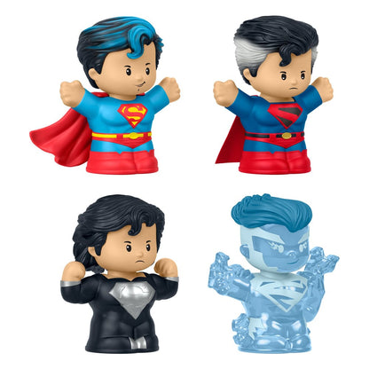 DC Comics Little People Collector Minifiguren 4er-Pack Superman: Through the Ages 7 cm Image 6