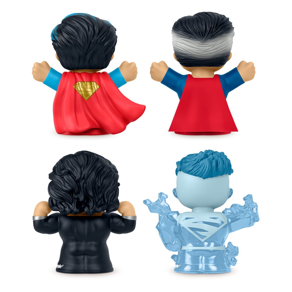 DC Comics Little People Collector Minifiguren 4er-Pack Superman: Through the Ages 7 cm Image 8