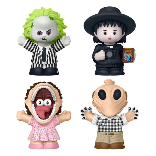 Beetlejuice Little People Collector Minifiguren 4er-Pack 7 cm Image 1