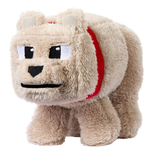 Ein Minecraft Film Plüschfigur Dennis der Wolf 20 cm Image 1