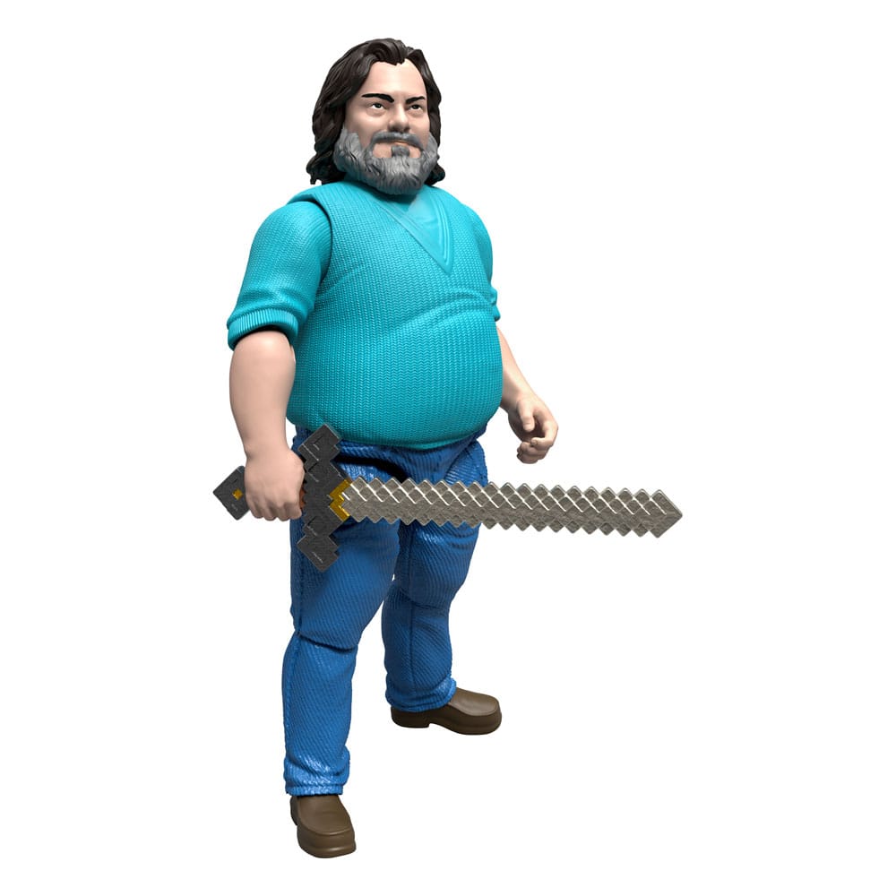 Ein Minecraft Film Actionfigur Steve 10 cm Image 1