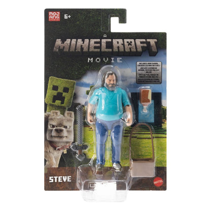 Ein Minecraft Film Actionfigur Steve 10 cm Image 3