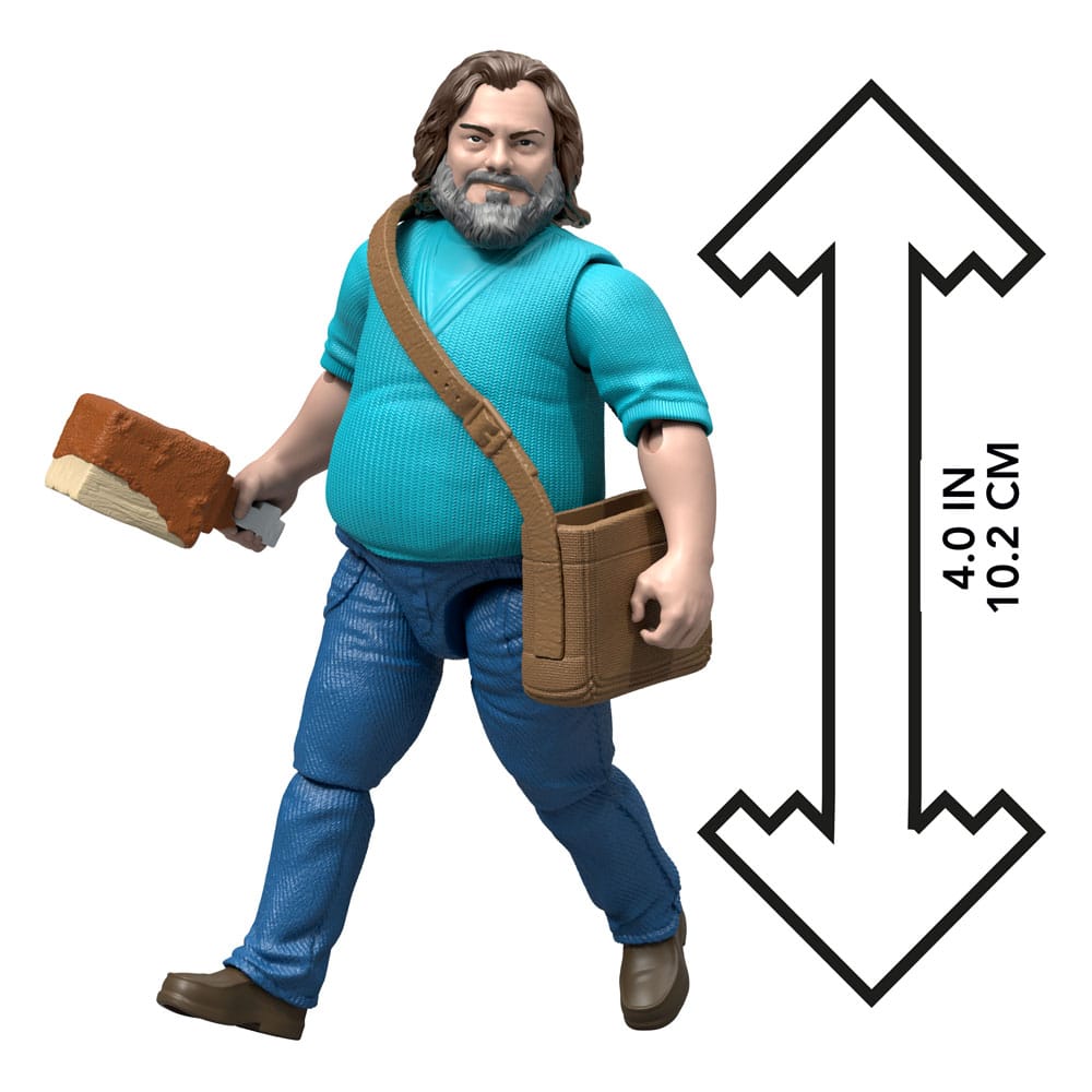 Ein Minecraft Film Actionfigur Steve 10 cm Image 8