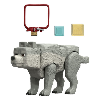 Ein Minecraft Film Actionfigur Dennis der Wolf 10 cm Image 6