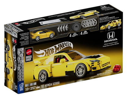 Hot Wheels Speed Series Mattel Brick Shop Bauset 1/32 '07 Honda S2000 Image 3