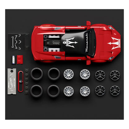 Mattel Brick Shop Hot Wheels Speed Series Bauset 1/32 Maserati MC20 Image 4