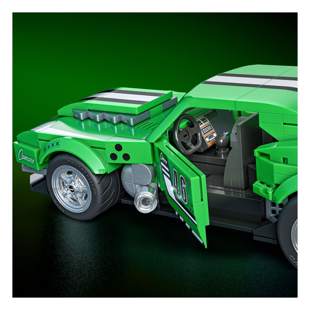 Mattel Brick Shop Hot Wheels Speed Series Bauset 1/32 Custom '68 Camaro Image 6