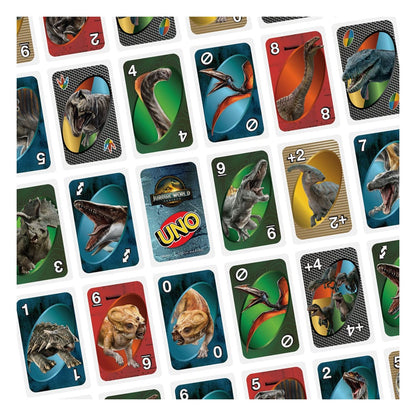 Jurassic World: Die Wiedergeburt UNO Kartenspiel Image 8