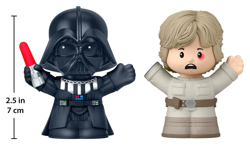 Star Wars Little People Collector Minifiguren 2er-Pack I Am Your Father 7 cm Image 10