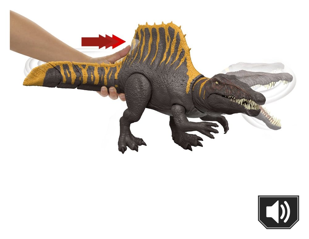 Jurassic World: Die Wiedergeburt Actionfigur Tail Thrasher Spinosaurus 55 cm Image 5