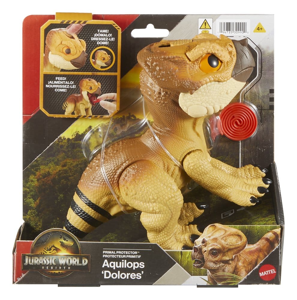 Jurassic World: Die Wiedergeburt Interaktive Actionfigur Aquilops Dolores 13 cm Image 3