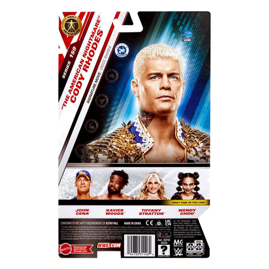 WWE Main Event Series Actionfigur "The American Nightmare" Cody Rhodes 15 cm Image 2