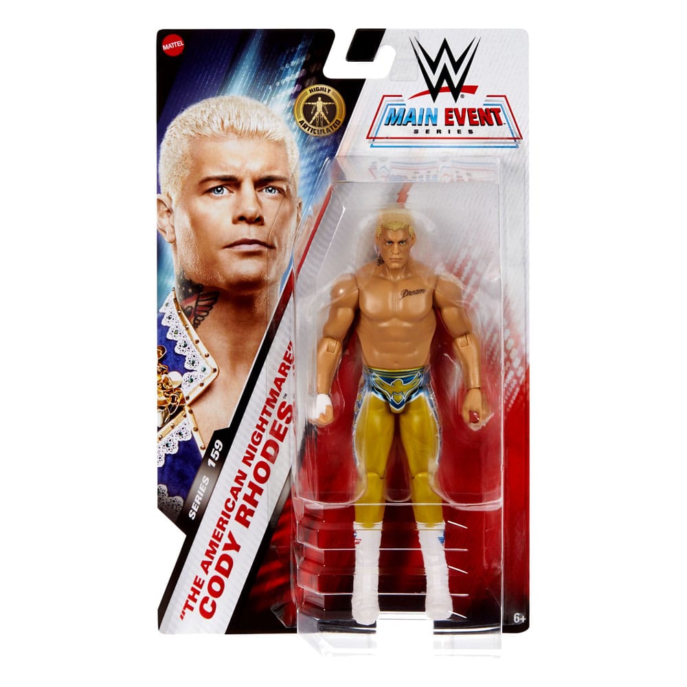 WWE Main Event Series Actionfigur "The American Nightmare" Cody Rhodes 15 cm Image 3