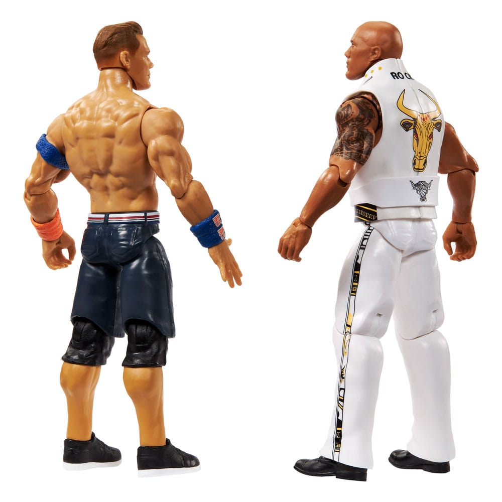 WWE Main Event Showdown Actionfiguren The Rock Final Boss vs John Cena 2-Pack 15 cm Image 6