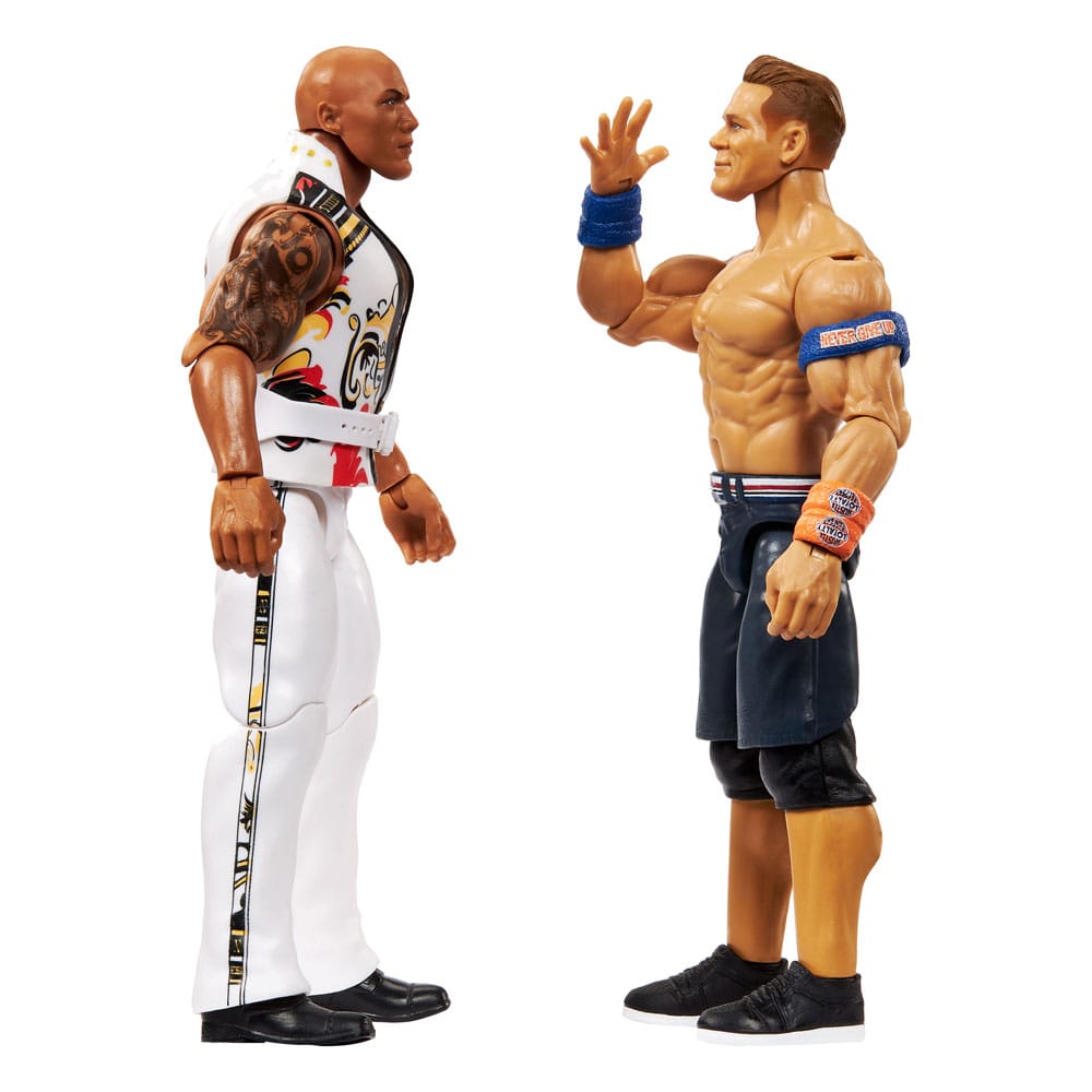 WWE Main Event Showdown Actionfiguren The Rock Final Boss vs John Cena 2-Pack 15 cm Image 7