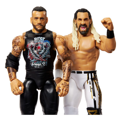 WWE Main Event Showdown Actionfiguren CM Punk vs Seth "Freakin" Rollins 2-Pack 15 cm Image 5