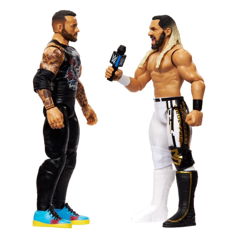 WWE Main Event Showdown Actionfiguren CM Punk vs Seth "Freakin" Rollins 2-Pack 15 cm Image 7