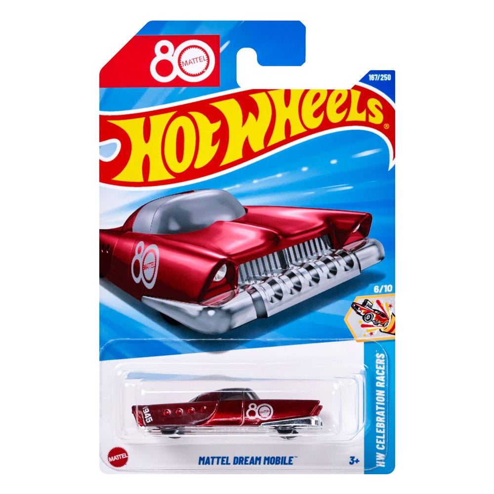 Hot Wheels HW Celebration Racers Diecast Modellauto 1/64 80th Anniversary Mattel Dream Mobile Image 5