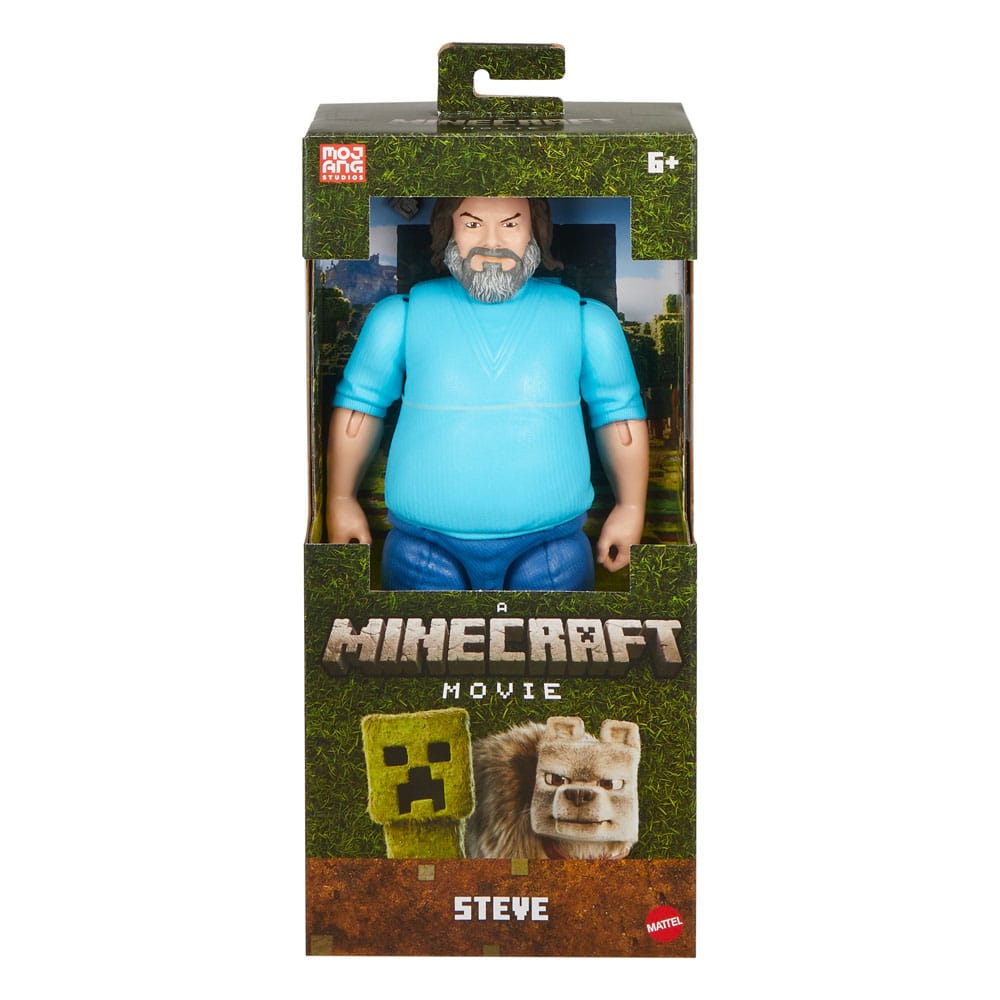 Ein Minecraft Film Actionfigur Steve 30 cm Image 2