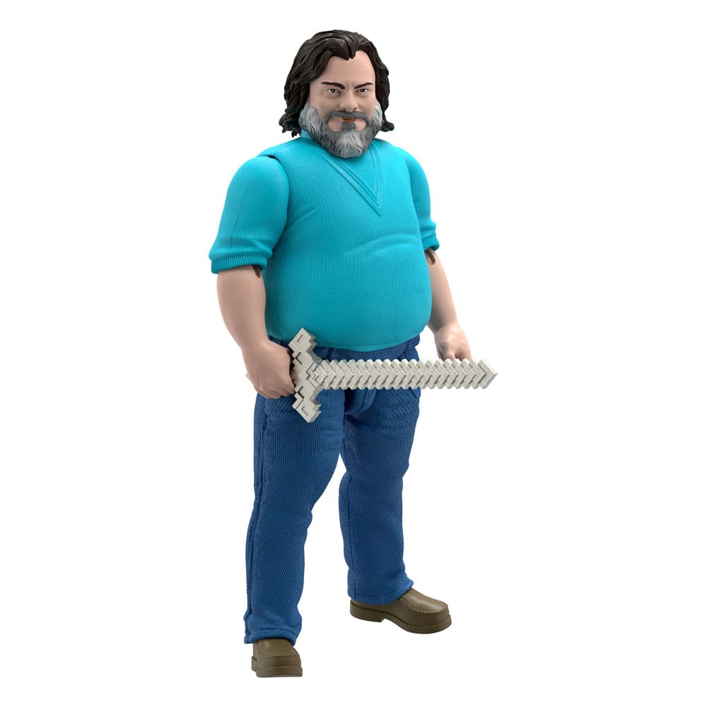 Ein Minecraft Film Actionfigur Steve 30 cm Image 1