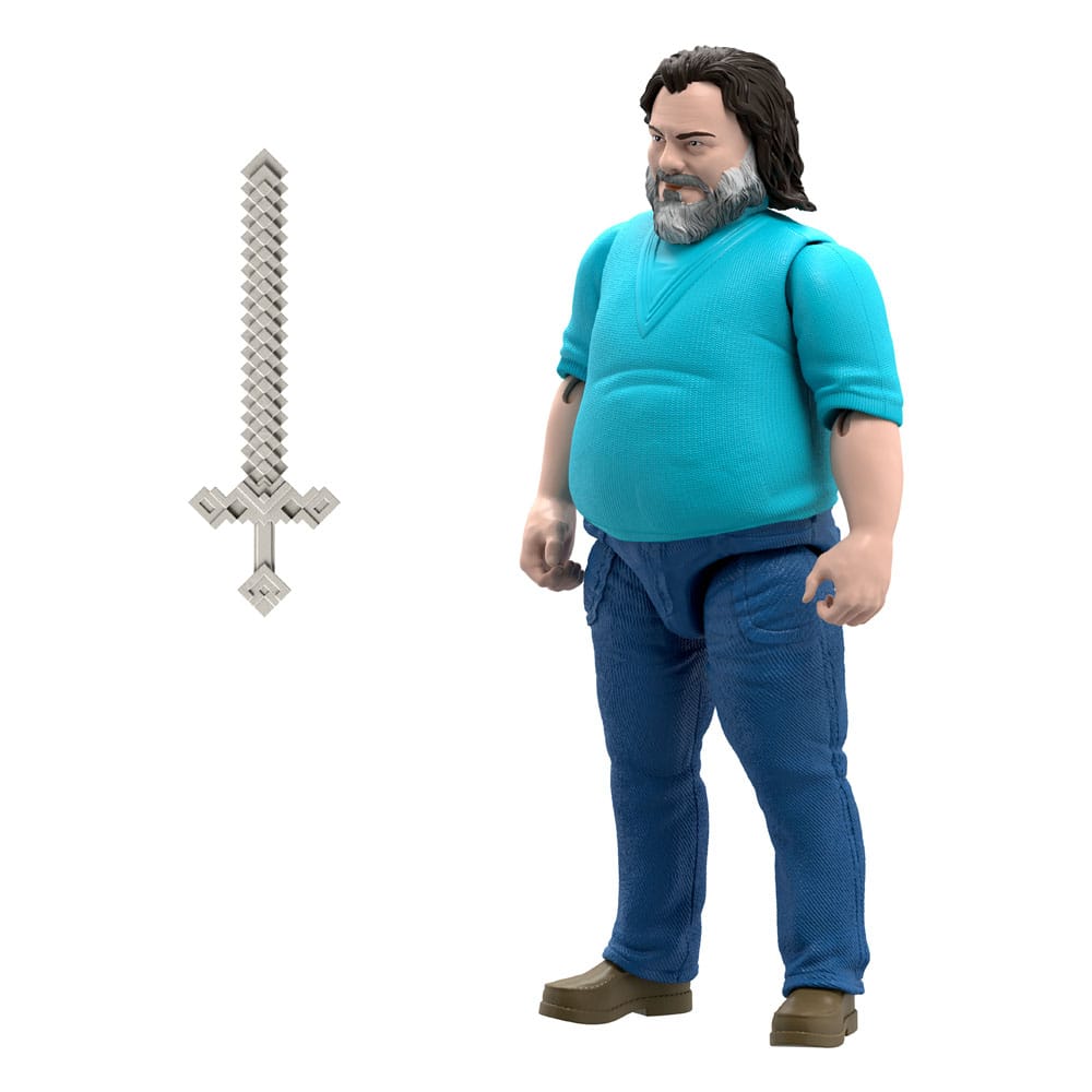 Ein Minecraft Film Actionfigur Steve 30 cm Image 5