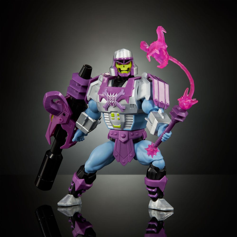 Masters of the Universe x Transformers Actionfigur Megatron Armor Skeletor heo European Exclusive 14 cm Image 4