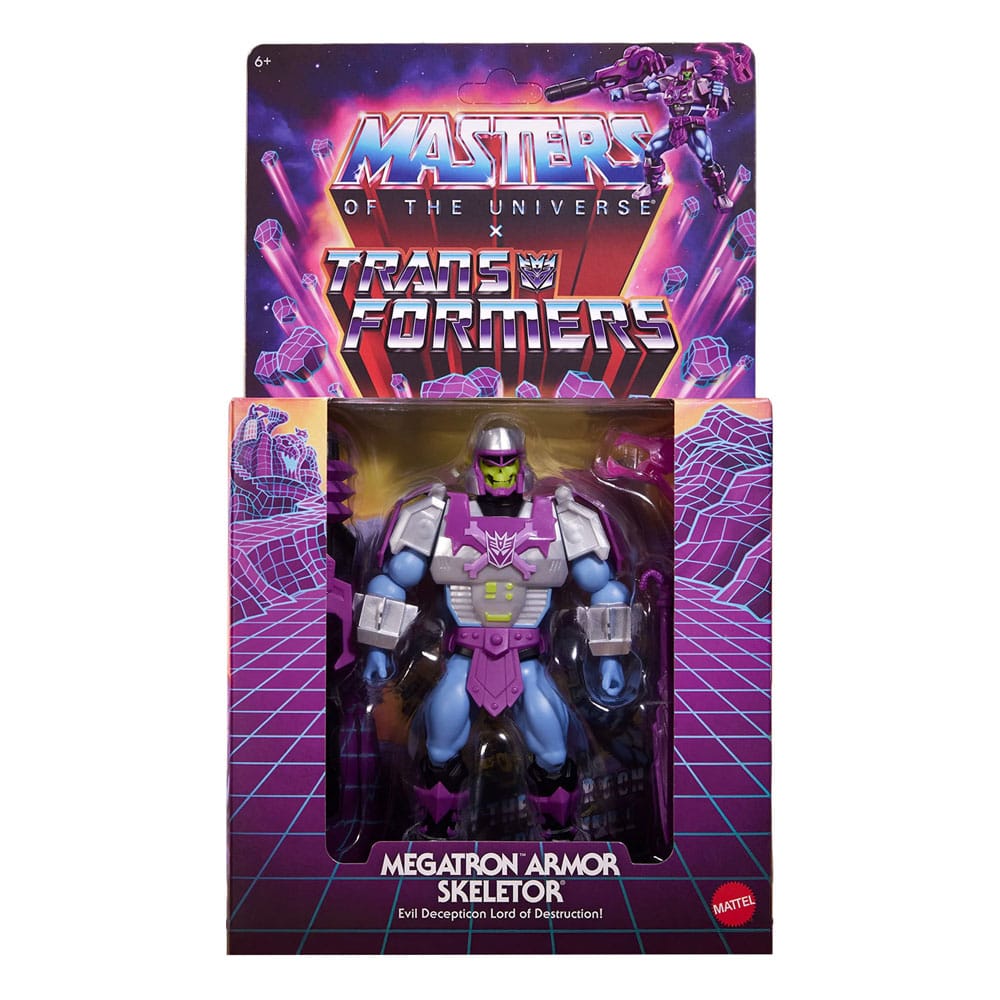 Masters of the Universe x Transformers Actionfigur Megatron Armor Skeletor heo European Exclusive 14 cm Image 7