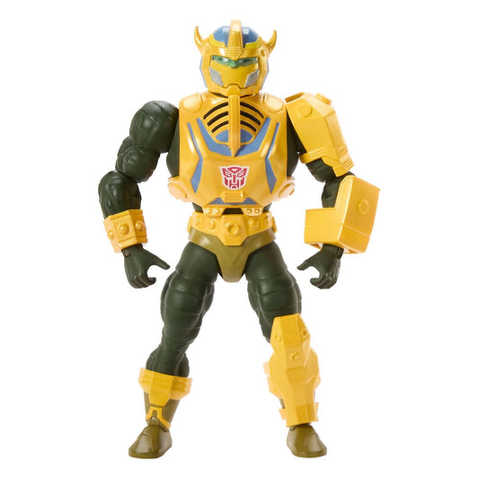 Masters of the Universe x Transformers Actionfigur Bumblebee Armor Man-At-Arms heo European Exclusive 14 cm Image 1