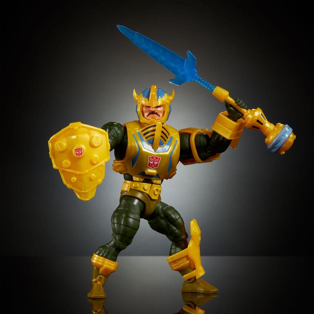 Masters of the Universe x Transformers Actionfigur Bumblebee Armor Man-At-Arms heo European Exclusive 14 cm Image 5