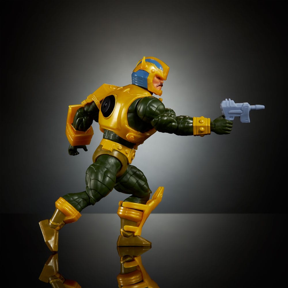 Masters of the Universe x Transformers Actionfigur Bumblebee Armor Man-At-Arms heo European Exclusive 14 cm Image 6
